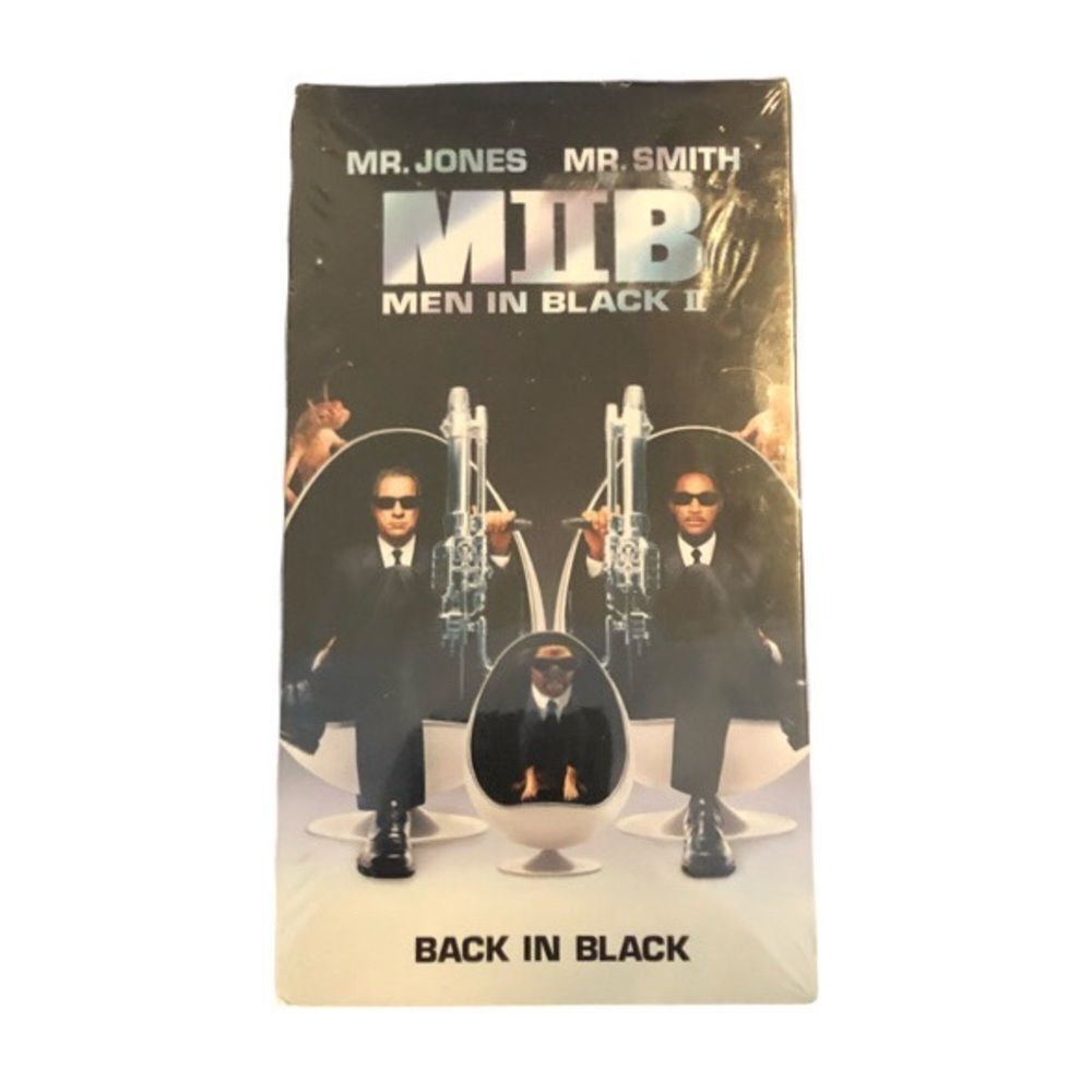 Men in Black 2 VHS with Will Smith,‎ NWT Sealed, 2002